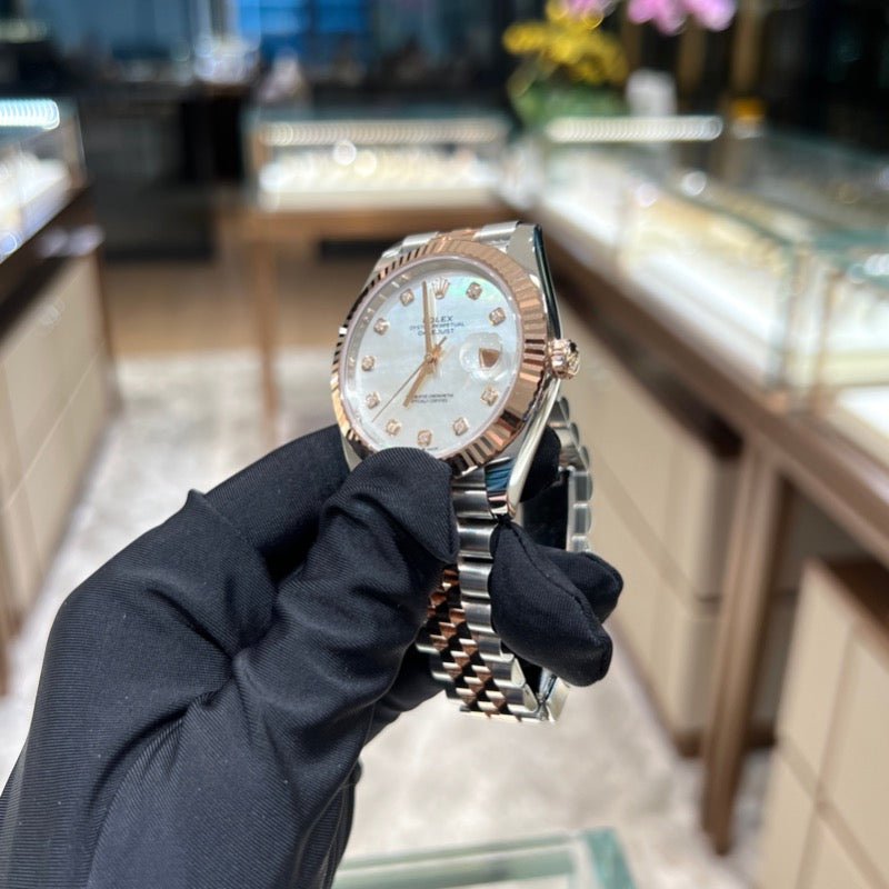 Rolex 126331NG White Jub Datejust- Aristo Watch & Jewellery