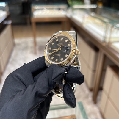 Rolex 126333G Black Oys Datejust- Aristo Watch & Jewellery