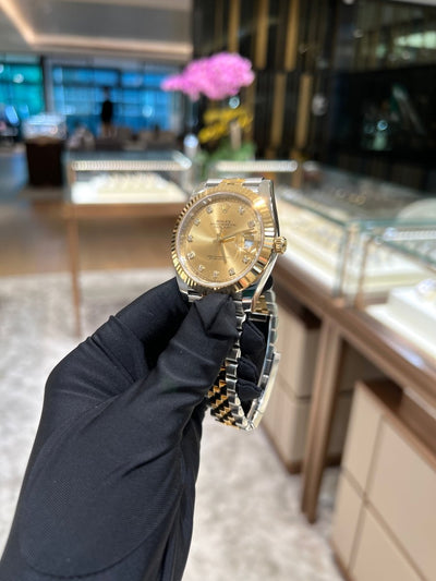 Rolex 126333G Champ Jub Datejust- Aristo Watch & Jewellery