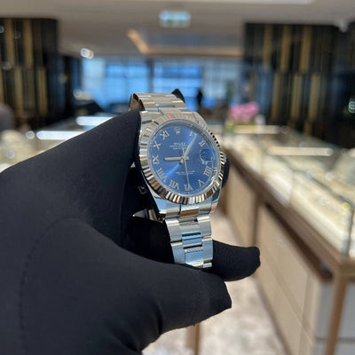 Rolex 126334 Blue Roman Oys Datejust- Aristo Watch & Jewellery