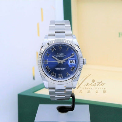 Rolex 126334 Blue Roman Oys Datejust- Aristo Watch & Jewellery