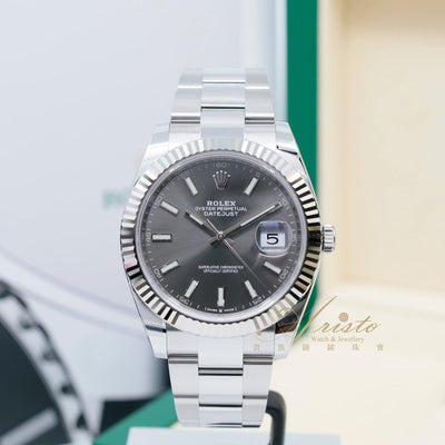 Rolex 126334 Grey Oys Datejust- Aristo Watch & Jewellery