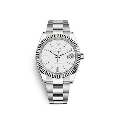 Rolex 126334 White Oys Datejust- Aristo Watch & Jewellery