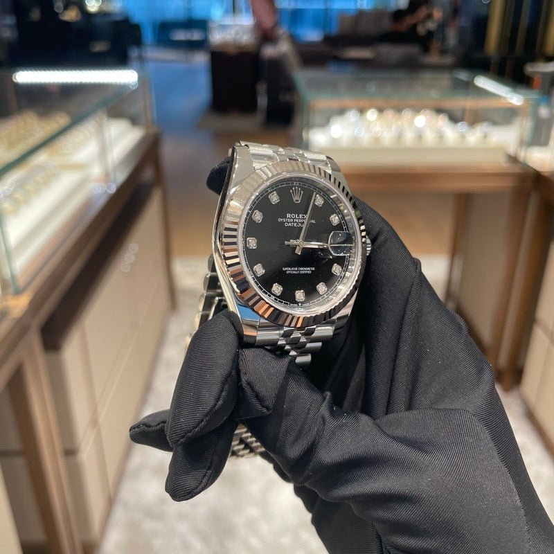 Rolex 126334G Black Jub Datejust- Aristo Watch & Jewellery