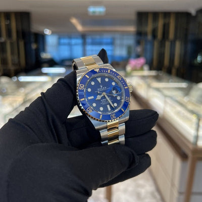 Rolex 126613LB Submariner- Aristo Watch & Jewellery