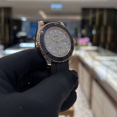 Rolex 126655 Pave Yacht Master- Aristo Watch & Jewellery