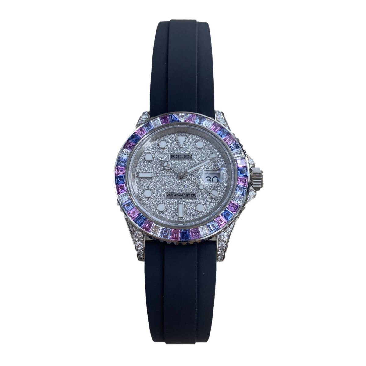 Rolex 126679SABR PAVE Yacht Master- Aristo Watch & Jewellery