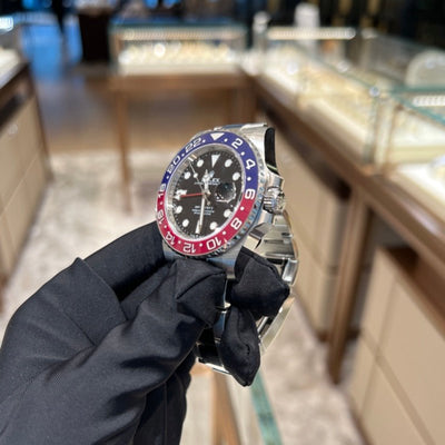 Rolex 126710BLRO Oys GMT Master- Aristo Watch & Jewellery