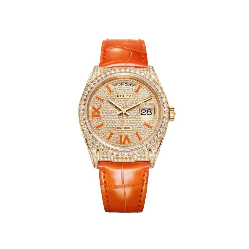 Rolex 128158RBR Daydate- Aristo Watch & Jewellery