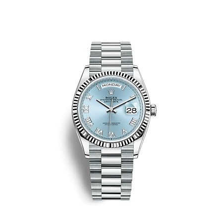 Rolex 128236 Ice Blue Daydate- Aristo Watch & Jewellery
