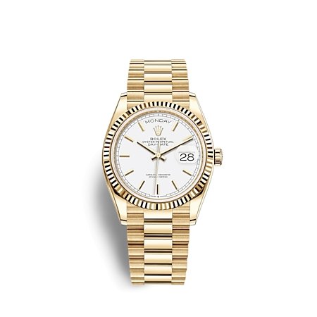 Rolex 128238 White Daydate- Aristo Watch & Jewellery
