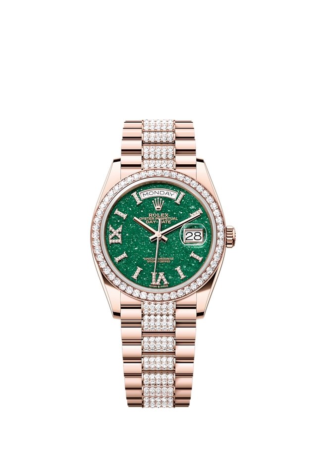 Rolex 128345RBR-0069 Daydate- Aristo Watch & Jewellery
