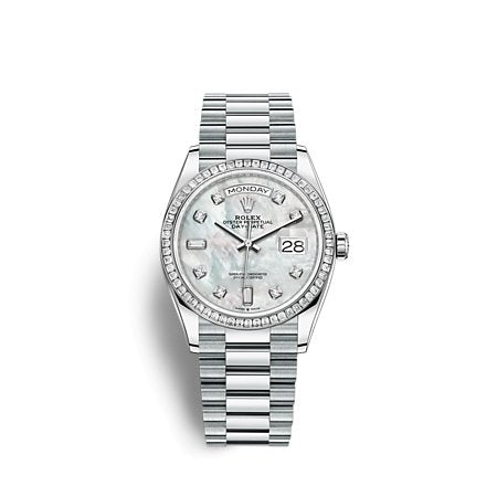 Rolex 128396TBR NG White Datejust- Aristo Watch & Jewellery