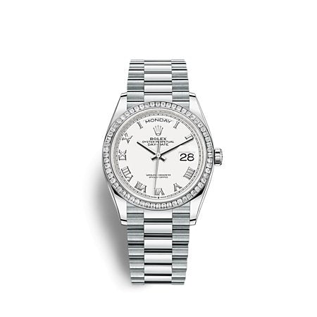 Rolex 128396TBR White Datejust- Aristo Watch & Jewellery