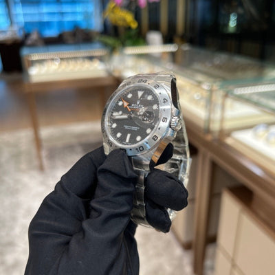 Rolex 216570 Black Explorer II- Aristo Watch & Jewellery
