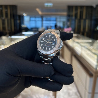 Rolex 268621 Black Yacht Master- Aristo Watch & Jewellery