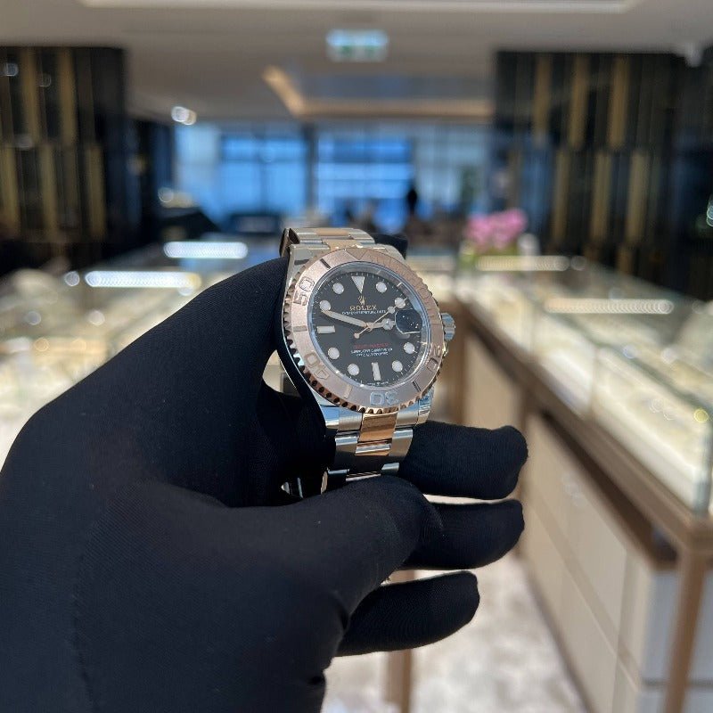 Rolex 268621 Black Yacht Master- Aristo Watch & Jewellery