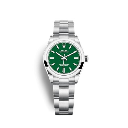 Rolex 277200 Green Oyster Perpertual- Aristo Watch & Jewellery