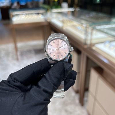 Rolex 277200 Pink Oyster Perpertual- Aristo Watch & Jewellery