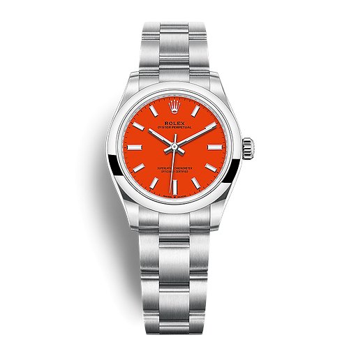 Rolex 277200 Red Oyster Perpertual- Aristo Watch & Jewellery
