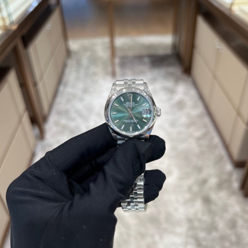 Rolex 278240 Green Jub Datejust- Aristo Watch & Jewellery