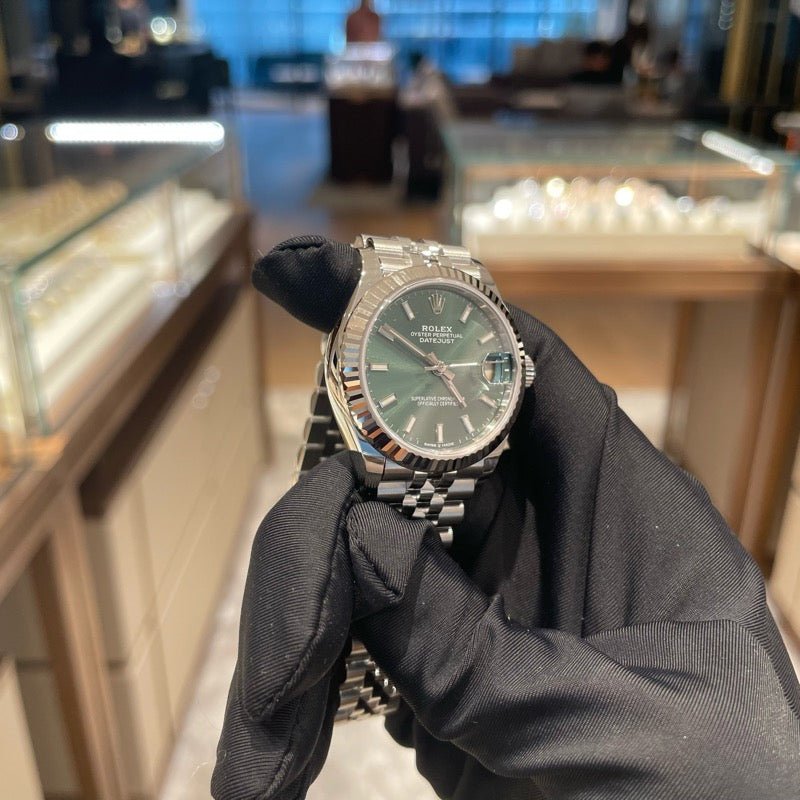 Rolex 278274 Green Jub Datejust- Aristo Watch & Jewellery