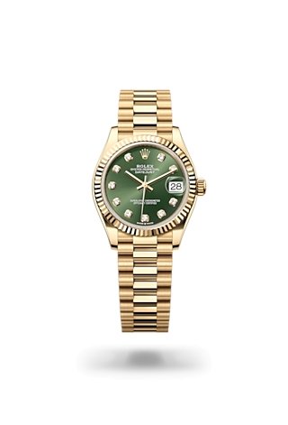 Rolex 278278G Green Datejust- Aristo Watch & Jewellery