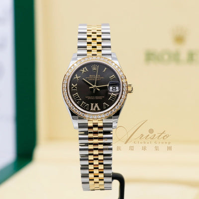 Rolex 278383RBR Dark Grey VI Jub Datejust- Aristo Watch & Jewellery