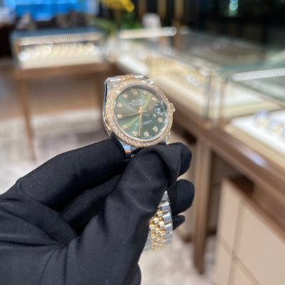 Rolex 278383RBR G Green Jub Datejust- Aristo Watch & Jewellery