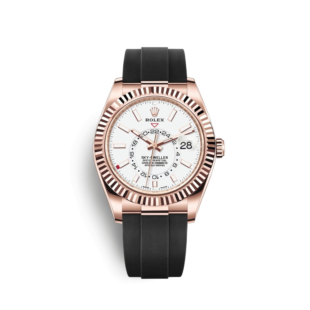 Rolex 326235 White Sky Dweller- Aristo Watch & Jewellery