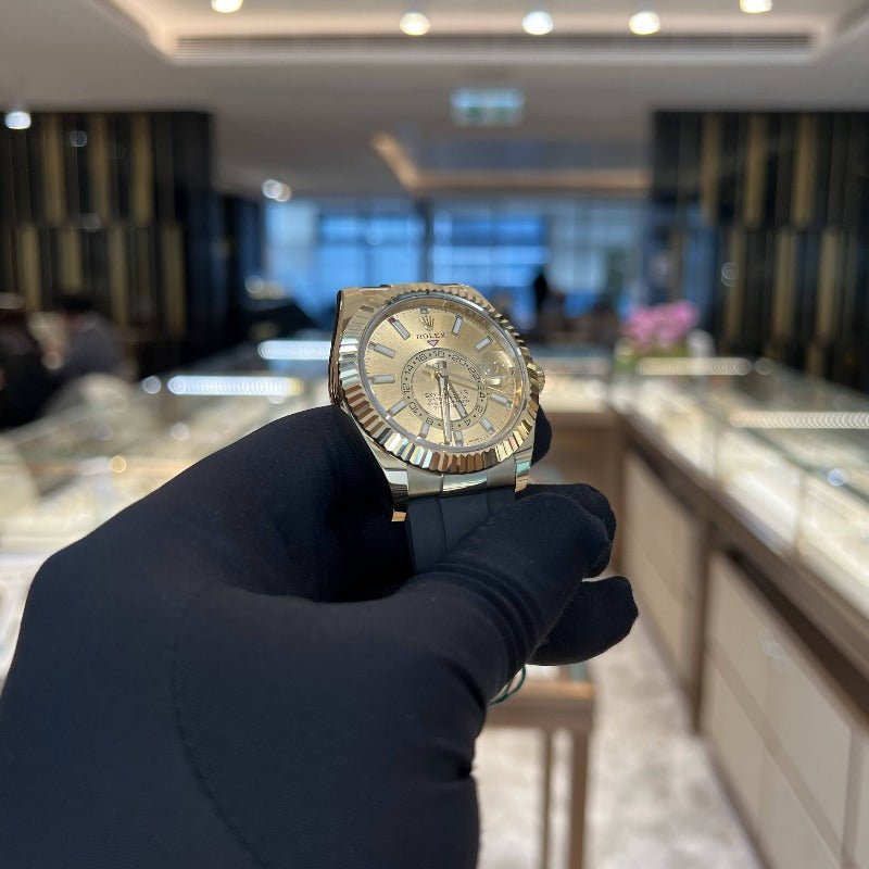 Rolex 326238 Champ Sky Dweller- Aristo Watch & Jewellery