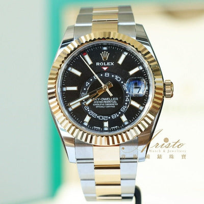 Rolex 326933 Black Oys Sky Dweller- Aristo Watch & Jewellery