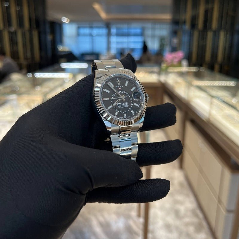 Rolex 326934 Black Oys Sky Dweller- Aristo Watch & Jewellery