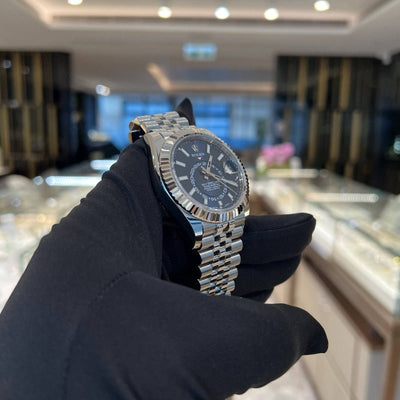 Rolex 326934 Blue Jub Sky Dweller- Aristo Watch & Jewellery